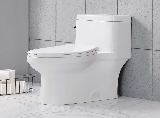 Dạng k&eacute;t nước bồn cầu liền 1 khối