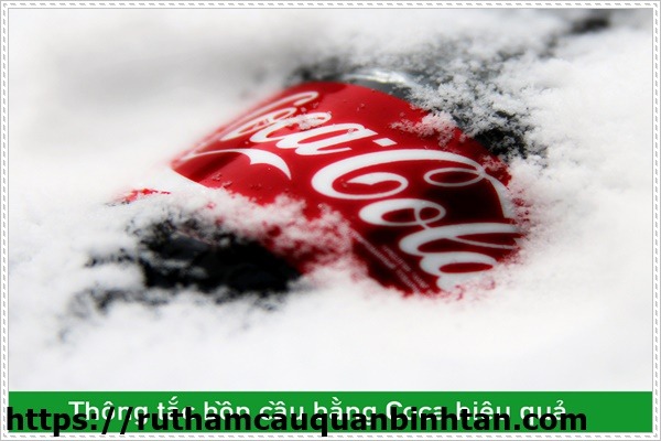 mua coca về th&ocirc;ng cống
